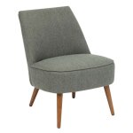 Atmosphera - fauteuil gary vert kaki