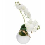 Orchid�e artificielle en pot, 25 cm