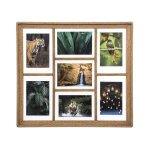 P�le - m�le 7 photos d�co 'eliott' 52cm naturel