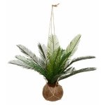 Plante artificielle palmier 'cuba' 55cm vert