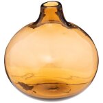 Atmosphera - soliflore verre ambre d12cm crateur d'intrieur