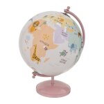 Atmosphera - globe terrestre enfant animaux 28cm rose Atmosphera - globe terrestre enfant animaux 28cm rose