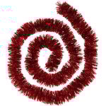 Atmosphera - guirlande de no�l large 10 cm laser rouge longueur 3 m�tres - feeric christmas