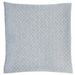 Housse de coussin 'lov' 40x40cm gris clair