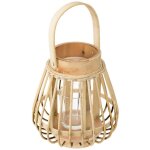 Lanterne rania en rotin 14x16cm atmosphera crateur d'intrieur