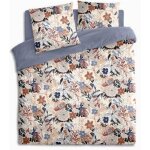 Atmosphera - parure de lit en percale de coton alesio 240 x 220 cm avec housse de couette et 2 taies ...