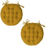 Lot 2x galette de chaise ronde alix