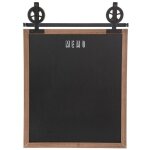 Mmo ardoise pouli noir 55x68cm atmosphera crateur d'intrieur