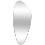 Miroir organique bisaut aidan 142x60cm argent atmosphera crateur d'intrieur