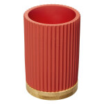 Pot  brosse  dents modern color atmosphra - rose nacarat