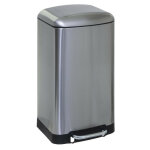 Poubelle ariane 30 litres atmosphéra - argent Poubelle ariane 30 litres atmosphéra - argent