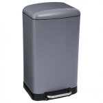 Atmosphera - poubelle ariane 30 litres atmosphéra - gris Atmosphera - poubelle ariane 30 litres atmosphéra - gris