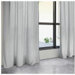 Atmosphera - rideau 140 x 260 cm lilou - gris clair gris clair