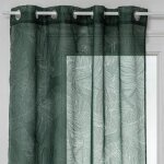 Rideau voilage  ?illets 'devo' 140x240cm vert