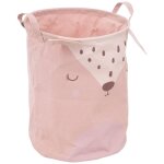 Atmosphera - sac de rangement biche rose d32cm crateur d'intrieur