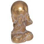 Statuette bouddha h15cm atmosphera cr�ateur d'int�rieur