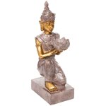 Atmosphera - statuette bouddha r�sine h45cm cr�ateur d'int�rieur