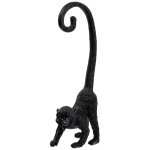 Statuette singe noir h41cm atmosphera crateur d'intrieur