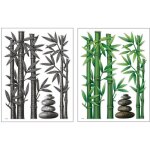 Sticker � relief bambou 38x50 atmosphera cr�ateur d'int�rieur