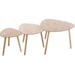 Atmosphera - tables gigognes mileo l39 47 60cm cr�ateur d'int�rieur