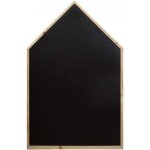Atmosphera - tableau ardoise en forme de maison - noir - l 75, 5 x h 116, 5 cm - collection enfance - ...