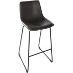 Atmosphera - tabouret de bar industriel lois - h. 101 cm