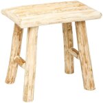 Tabouret woody en peuplier par atmosphera créateur d'intérieur, design Élégant et durable Tabouret woody en peuplier par atmosphera créateur d'intérieur, design Élégant et durable