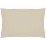 Housse de coussin en coton beige 50x70 cm ? atmosphera crateur d'intrieur