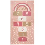 Atmosphera - tapis enfant rectangulaire marelle