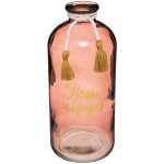 Vase carmen verre h25cm atmosphera cr�ateur d'int�rieur