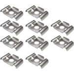 Attaches pour grillage acier inoxydable 10 pi�ces attache pour fil rigide - jardin cl�ture all�e garage ...