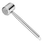 Attendrisseur de steak en acier inoxydable 304, attendrisseur de viande domestique, marteau  viande ...