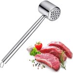 Attendrisseur � viande double face en acier inoxydable, attendrisseur � viande en 304 acier inoxydable, ...