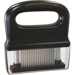 Attendrisseur de viande, attendrisseur � lame d'aiguille ultra tranchante en acier inoxydable 48 avec ...