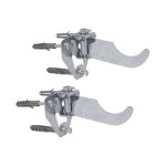 Support de radiateur r�glable paquet de 2 unit�s