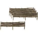 Bordure en noisetier 100cm (lot de 5)