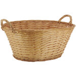 Corbeille  linge en osier