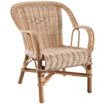 Fauteuil enfant en rotin loni Fauteuil enfant en rotin loni