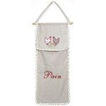 Aubry gaspard - huche � pain en coton et lin poule