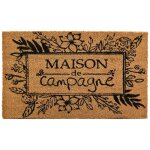 Aubry gaspard - paillasson coco intrieur extrieur 75 x 45 cm maison de campagne