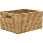 Aubry gaspard - panier de rangement en rotin naturel 48 x 36 x 25 cm Aubry gaspard - panier de rangement en rotin naturel 48 x 36 x 25 cm
