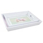 Plateaux en bois gteaux (lot de 2)