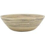 Aubry gaspard - saladier en bambou naturel et noir