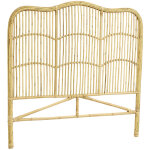 Tête de lit en rotin naturel sommier 140 cm Tête de lit en rotin naturel sommier 140 cm
