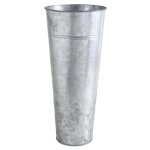 Vase de jardin en zinc lourd 30 cm