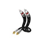 Inakustik 006041007 cble audio 2 rca stro 0, 75 m pour source audio / dac / tuner / cd unit / amplificateur ...