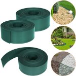 Bordure de pelouse en plastique pe 20 m - aufun