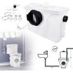 Aufun systme de levage 4 / 1 pour eaux uses 700 w pompe domestique de relevage de matires pompe anti ...