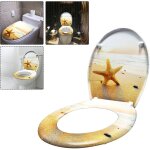 Aufun - universe abattant wc universel avec systme d'abaissement automatique