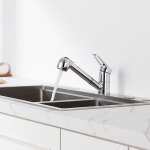 Robinet cuisine douchette, mitigeur cuisine avec douchette, robinetterie de cuisine avec douchette extractible ...